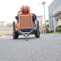 Foreuse hydraulique diesel portable pour puits d'eau, machine de forage haute performance 200m, vente directe fabricant