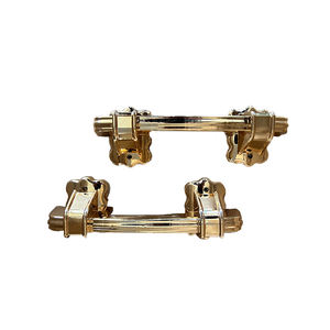 Оптовые ручки для гробов американского типа от производителя: пластиковые, цвета золото/серебро/медь, низкая цена, ритуальные принадлежности, Китай - Product Image 2