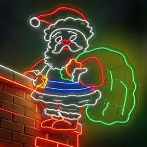 Lumières de Noël à LED 2D pour la décoration extérieure commerciale des fêtes - Product Image 1