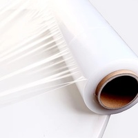 Yancheng Rouleau de film étirable en LLDPE de calibre 80 1.5kg 500mm 23 Mkr Feuille électrique usinable Folie Wrap 100m pour palettes d'épicerie souples