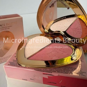 Colorete en Polvo Cheek to <span class=keywords><strong>Chic</strong></span> al por Mayor - Maquillaje de Mejillas Bicolor de Alta Pigmentación, Paleta 2 en 1 de Colorete e Iluminador - Product Image 5