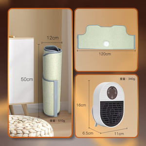 पोर्टेबल प्यारा छोटे पुनः प्रयोज्य शीतकालीन ग्राफीन इन्फ्रारेड गर्मी इलेक्ट्रिक फुट गर्म तेज-पिड्स - Product Image 6