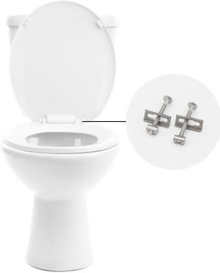Horing NL888 Nuovo Stile Moderno Kit di <span class=keywords><strong>Viti</strong></span> di Fissaggio <span class=keywords><strong>per</strong></span> Sedile WC in Acciaio Inox SS304 M5x51mm <span class=keywords><strong>per</strong></span> Bagno - Product Image 1