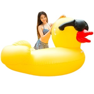 Cama Flotante de Goma Inflable con Forma de Pato, 190 cm, PVC, para Jugar en el Agua al Aire Libre, para Adultos, Uso en Hoteles y Resorts - Product Image 3