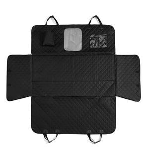 Lujo ecológico superventas antideslizante duradero impermeable Oxford sólido asiento trasero extensor perro coche asiento cubierta mascota hamaca - Product Image 6