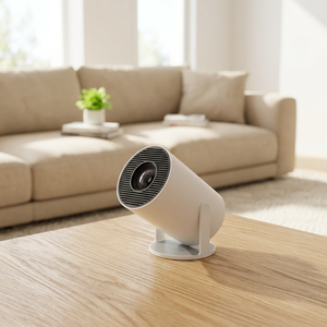 Proyector DLP HY300pro de 8GB de Almacenamiento, Android 14, Mini Proyector de Video Portátil para Cine en Casa, WiFi 2.4G/5G/BT4.1, Gran Venta - Product Image 1