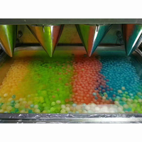 Équipement automatique haute capacité pour la fabrication de perles de boba éclatantes 240 pièces/min, machine à faire des billes de gelée pour bubble tea