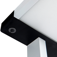Lampe sur pied LED moderne en alliage d'aluminium Damien, contrôle multi-modes, température de couleur 3000K-6000K, intensité variable, garantie 5 ans, pour usage professionnel