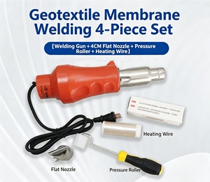 Pistolet de soudage de géomembrane en promotion, soudeuse par extrusion 2000 EX3 EX2, chaussures/buses de soudage, équipement de test, pièces de rechange - Product Image 3