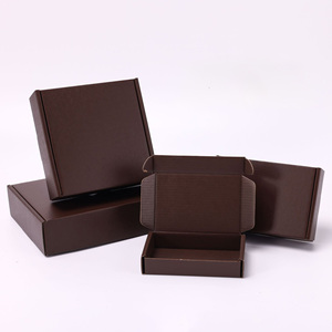 נייר אריזה חום חזק מסוג E לקרטון גלי למשלוח, דו צדדי, רב צבעוני, קופסת דואר מקרטון קראפט, קופסת מתנה - Product Image 1