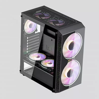 GAMEMAX-boîtier de jeu personnalisé pour ordinateur, boîtier pour tour moyenne, boîtier pour ordinateur