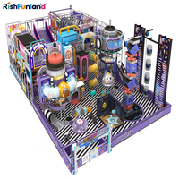 Équipement de jeu complet pour centre de divertissement, conception personnalisée, équipement d'amusement commercial, aire de jeux intérieure pour enfants