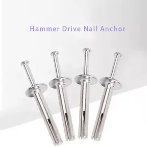 High Quality Carbon Steel Metal Safety Nail Concrete Ceiling Wall Anchor Hammer Drive Pin Anchor Hammer Drive Nail Anchor