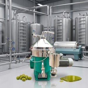 Ligne de production d'huile d'olive industrielle 5000 kg/h entièrement automatique, usine de traitement des <span class=keywords><strong>olives</strong></span> vierges extra, pressage <span class=keywords><strong>à</strong></span> froid - Product Image 1