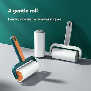 Nuevo Rodillo Quitapelusas Adhesivo de Plástico Desgarrable, Removedor Manual de Pelo con Papel Recolector Ecológico para Mascotas - Product Image 1
