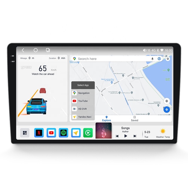 MEKEDE Car Stereo DVD Player Universal Type 2K Car Radio Screen Navigation 9 10 13 Inch Android Auto Displayer Multimedia Player