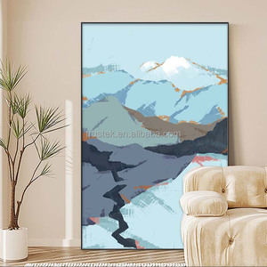 TRUSTEK - Impression numérique sur toile de peinture à l'<span class=keywords><strong>aquarelle</strong></span> de natures mortes modernes célèbres, décoration murale encadrée avec couleur de cadre personnalisable - Product Image 5