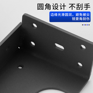 Heavy Duty Triangular <b>Shelf</b> Support Cold Rolled Steel Indoor Durable <b>Floating</b> <b>Bracket</b> - Product Image 4