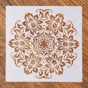 <span class=keywords><strong>Plantillas</strong></span> de Mandala para Pintar en la Pared, de Plástico PET, Reutilizables, Cortadas con Láser, de 30 cm, Personalizadas, al por Mayor - Product Image 5