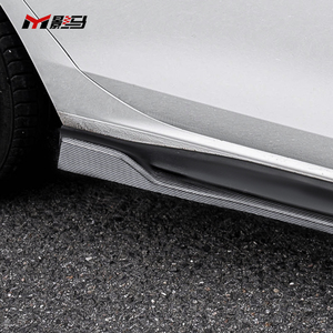 Piezas de automóviles Faldas laterales forjadas de fibra de carbono para Vw Mk8 Golf 8 R <span class=keywords><strong>Cti</strong></span> Faldas laterales de carbono - Product Image 3