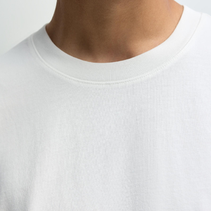 100% Combed Compact Cotton Breathable Blank Oversized Men T-Shirt Plus Size Short Sleeve Crew Neck Streetwear Casual Daily Wear - Product Image 5