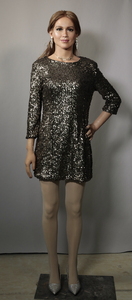 Famoso bailarín y cantante de América, figura de cera de celebridad de tamaño real a la venta - Product Image 2