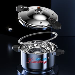 Cuisinière à pression de style élégant en acier inoxydable, <span class=keywords><strong>petite</strong></span>, haute pression, portable, à gaz, avec 2 poignées - Product Image 6