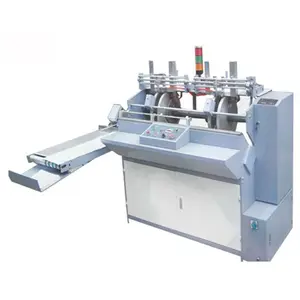 Automatic Hard Cover Book Endpaper Endsheet Pasting Gluing Machine