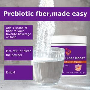 Suplementos Herbales Naturales Personalizados con Fibra Dietética, Fructooligosacáridos, Alivia el Estreñimiento, Hinchazón, Fibra Prebiótica - Product Image 5