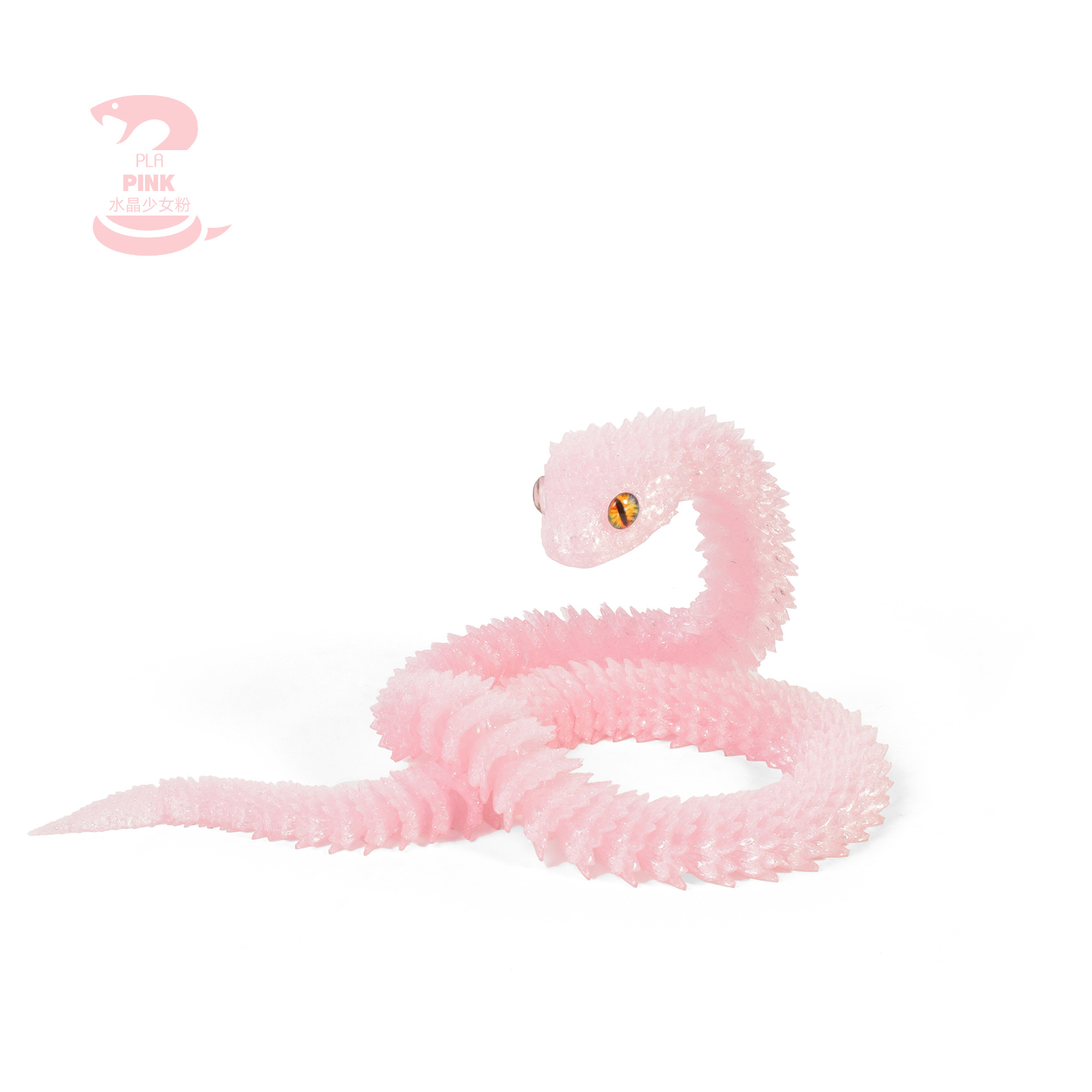 Ragazza di cristallo rosa