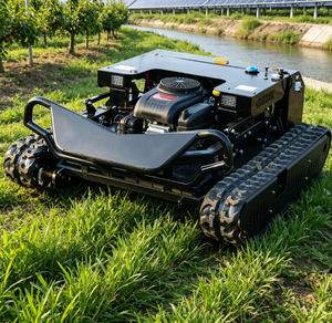 Hot Sale Industrial DIY Farm Lawn Mower with Gasoline Engine Self Propelled & <b>Remote</b> <b>Control</b> All Terrain - Product Image 1