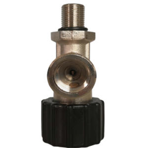 Cuivre PCP Scba Plongée Valve Tête valve 30Mpa Air Station De Remplissage Adaptateur De Recharge pour Cylindre En Fiber De Carbone - Product Image 5