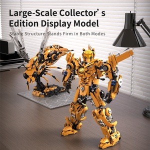 <span class=keywords><strong>Robot</strong></span> insecte WASP 2 en 1 transformable, briques <span class=keywords><strong>à</strong></span> assembler, ornements de collection, ensemble de blocs de construction <span class=keywords><strong>pour</strong></span> enfants et adultes - Product Image 3