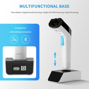 Netum ds8500 màu xanh răng <span class=keywords><strong>2D</strong></span> COMS 900MHz UHF RFID Reader có thể cả hai đọc 1D <span class=keywords><strong>2D</strong></span> mã vạch cho nhà kho và cửa hàng quần áo - Product Image 2
