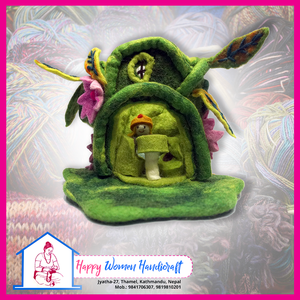 Nuevas casas de hadas de fieltro Decoración del hogar para niños y regalos de negocios promocionales para comedor y oficina - Product Image 2