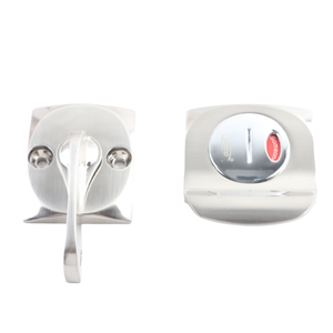 Loquet d'indicateur d'occupation en acier inoxydable pour cloison de toilettes - Product Image 5
