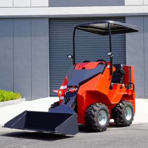 Minicargadora de Ruedas de Alta Eficiencia 390 con Motor Monocilíndrico, para Jardinería, Agricultura y Paisajismo, con Certificación CE - Product Image 1