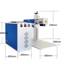 Raycus MAX Fiber Laser Marking Machine for Metal Credit Card