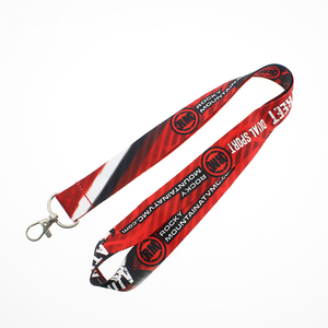 Dây buộc an toàn tùy chỉnh dây giữ huy hiệu Chuỗi vòng cổ LANY cho chủ thẻ và dây buộc polyester dây buộc Logo tùy chỉnh - Product Image 2
