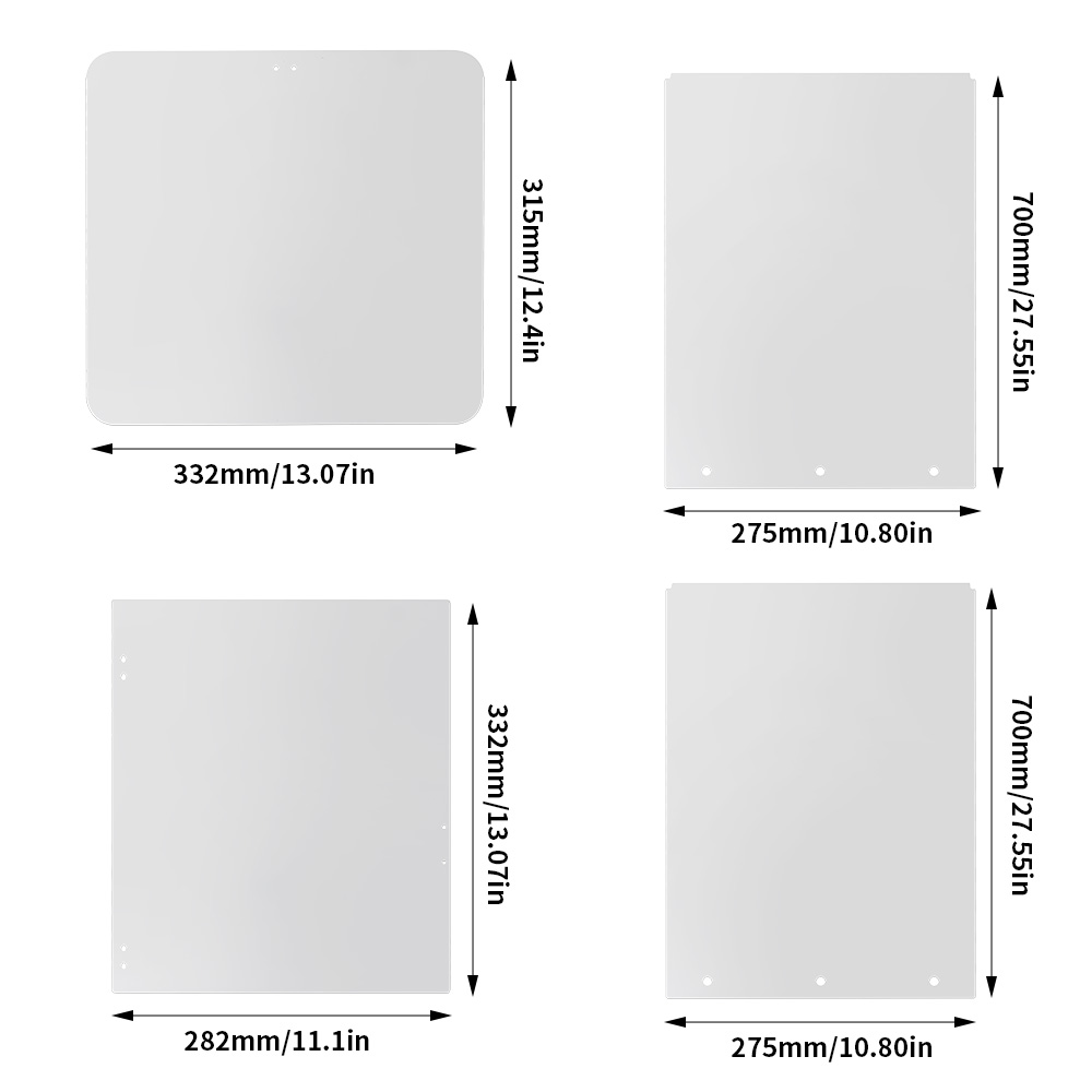 3d printer enclosure panels