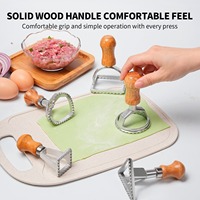 Nouvelle Arrivée Nouille Presse Cutter Rouleau Moule Moulage Machine Main Empanada Mini Tarte Maker