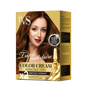 OEM Fabricante al por mayor IVS Uso en el hogar <span class=keywords><strong>Color</strong></span> <span class=keywords><strong>de</strong></span> <span class=keywords><strong>pelo</strong></span> crema permanente no alérgica <span class=keywords><strong>marrón</strong></span> <span class=keywords><strong>claro</strong></span> - Product Image 6