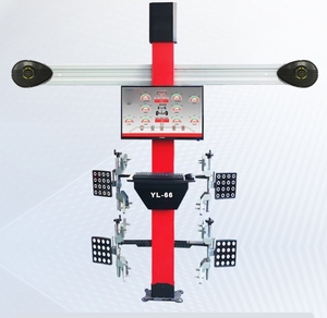 Tek elden tekerlek hizalama çözümü tam Set 3D dört tekerlekli lastik makinesi dengeleyici asansör tipi araba dengeleme ekipmanları - Product Image 4