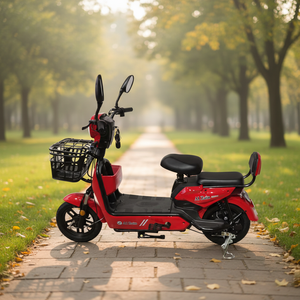 Bicicleta Eléctrica Digital con Marco de Acero y Batería de Plomo-Ácido de 48V 12AH/20AH para Adultos, Motor de Cubo Trasero de 350W/500W, Bicicleta Urbana Electrónica - Product Image 4