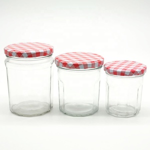 Vente flash : pot de conservation en verre Bonne <span class=keywords><strong>Mama</strong></span> de 200 ml et 380 ml, pot en verre transparent vide avec couvercle à visser, faible MOQ - Product Image 6