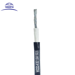 H1Z2Z2-K 1.5kV 1X2.5太阳能直流电缆交联聚乙烯绝缘镀锡铜芯4 6 10平方光伏电线国家标准 - Product Image 1