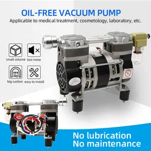 Tragbare Vakuum elektrische Pumpe öl frei leise Kompressor Vakuumpumpe Mini Vakuum maschine Pumpe für Verpackungs maschine