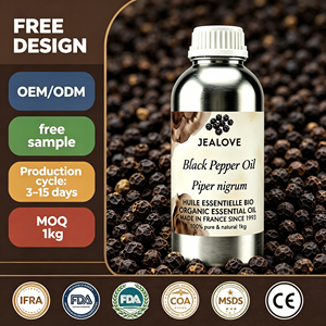 Aceite <span class=keywords><strong>de</strong></span> <span class=keywords><strong>Pimienta</strong></span> <span class=keywords><strong>Negra</strong></span> Orgánico Natural, <span class=keywords><strong>Esencia</strong></span> Vegetal Rica y Suave para el Cuidado Facial y Corporal, Nutritivo, Hidratante, Suave, Cuidado Diario <span class=keywords><strong>de</strong></span> Belleza Completo - Product Image 1