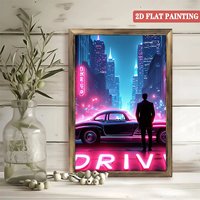Cadre en bois rectangulaire 20x30cm pour art décoratif de jet privé
