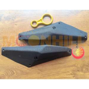 Mejor trampolín Ninja Warrior Rock Climbing Wall Niños <span class=keywords><strong>Escalada</strong></span> Rock Panel al aire libre - Product Image 3